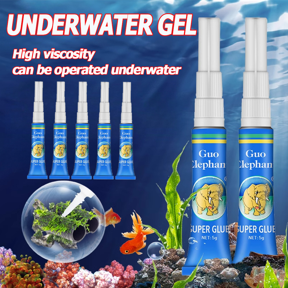 Aquarium Plant Glue Gel - กาวติดต้นไม้น้ำสำหรับตกแต่งตู้ปลา 3/5/10 ชิ้น กาวติดมอส กาวติดต้นไม้น้ำ กาวติดไม้ลอยน้ำ