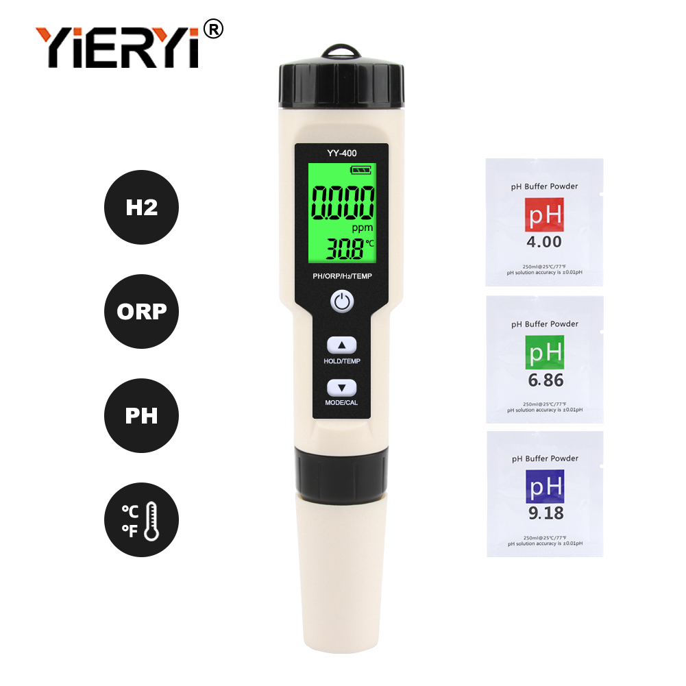 Planted Aquarium Test Kit - เครื่องวัดไฮโดรเจนในน้ำ Yieryi 4 in 1 วัดค่า