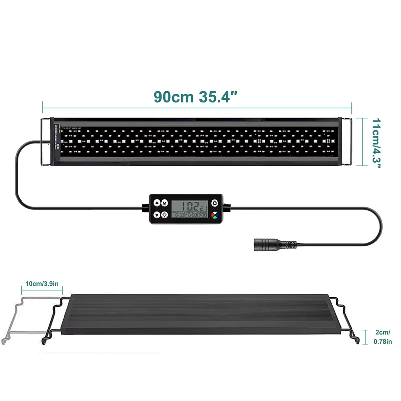 Led Planted Tank Light - ไฟ LED สำหรับตู้ปลา SIROKA SRK-YFT ขนาด