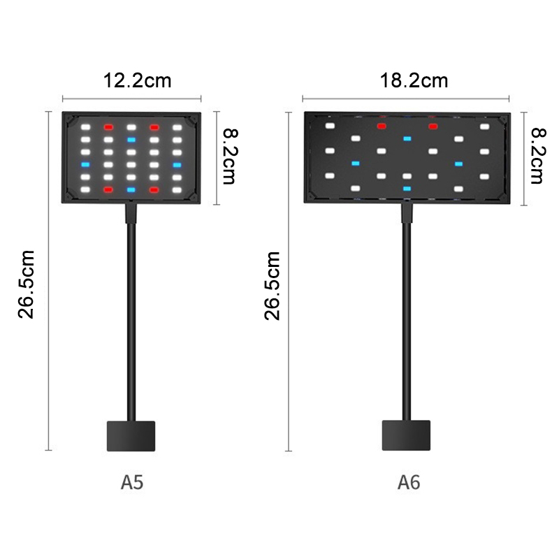 ไฟ LED สำหรับตู้ปลาแบบ USB แสง - Led Planted Tank Light บทวิจารณ์และราคา