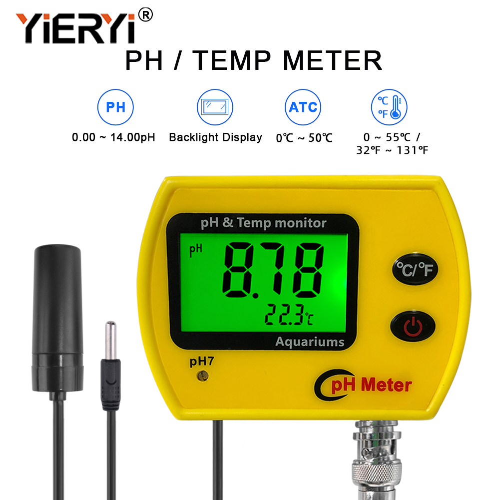 Yieryi PH Meter Backlight ออนไ - Planted Aquarium Test Kit บทวิจารณ์และราคา