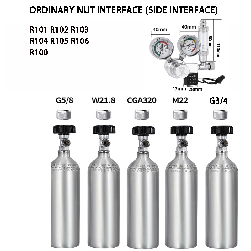 เครื่องควบคุม CO2ตู้ปลาวาล์วน้ - Planted Aquarium Equipment บทวิจารณ์และราคา