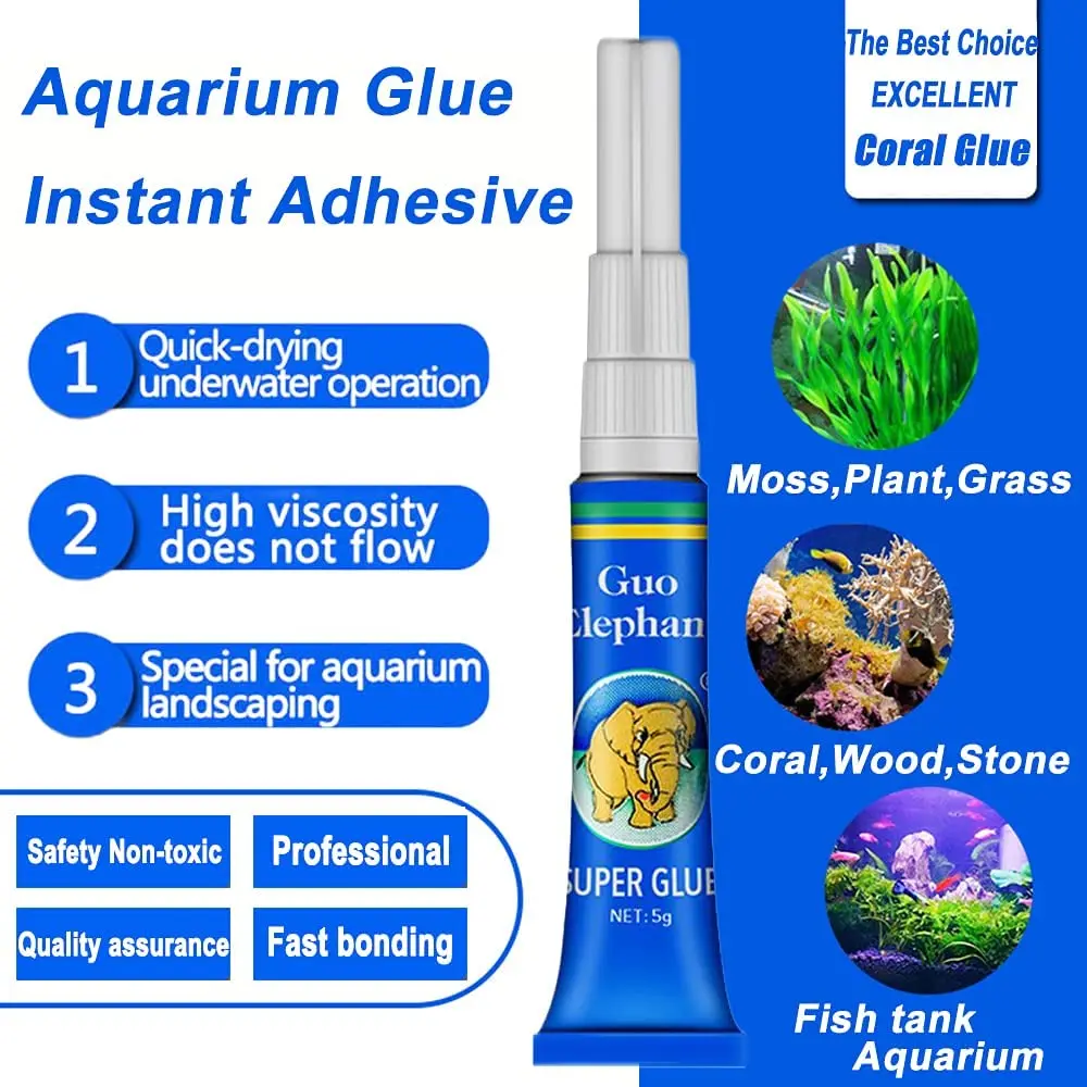 ถังปลาภูมิทัศน์ MOSS กาว Aquar - Aquarium Plant Glue Gel บทวิจารณ์และราคา