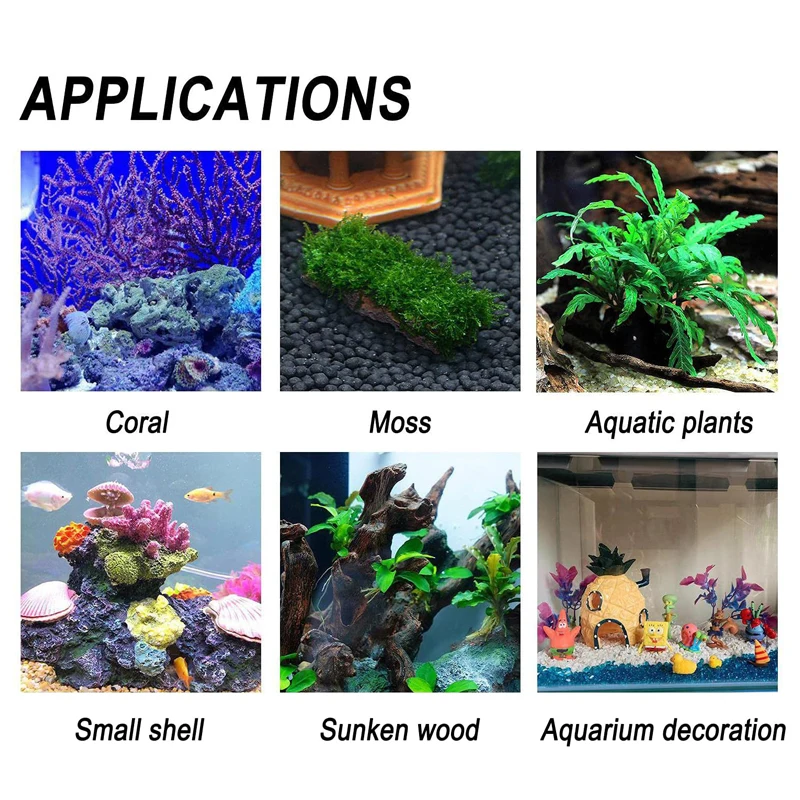 ถังปลาภูมิทัศน์ MOSS กาว Aquar - Aquarium Plant Glue Gel บทวิจารณ์และราคา