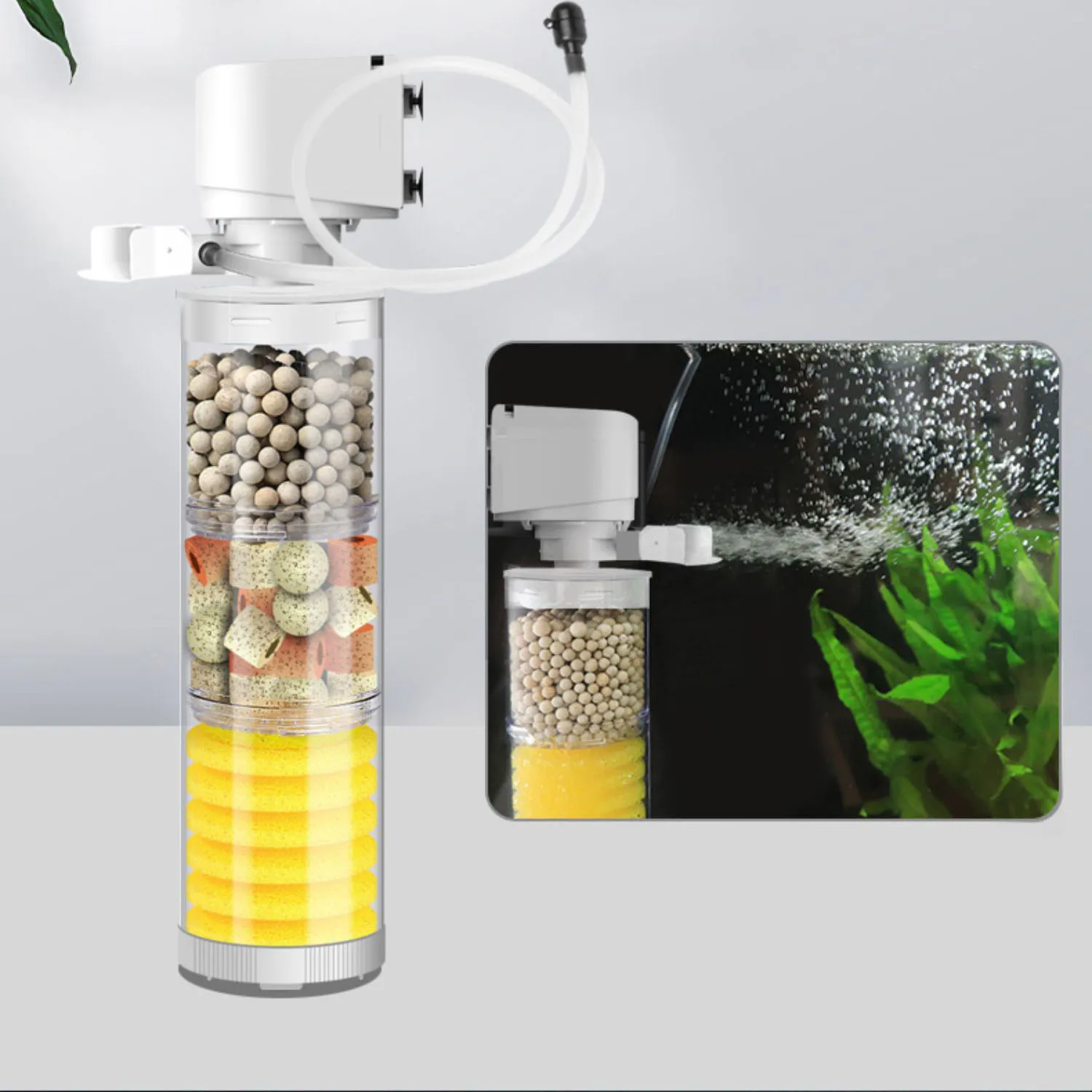 220V 50Hz Silent Filter สําหรั - Planted Aquarium Accessories บทวิจารณ์และราคา