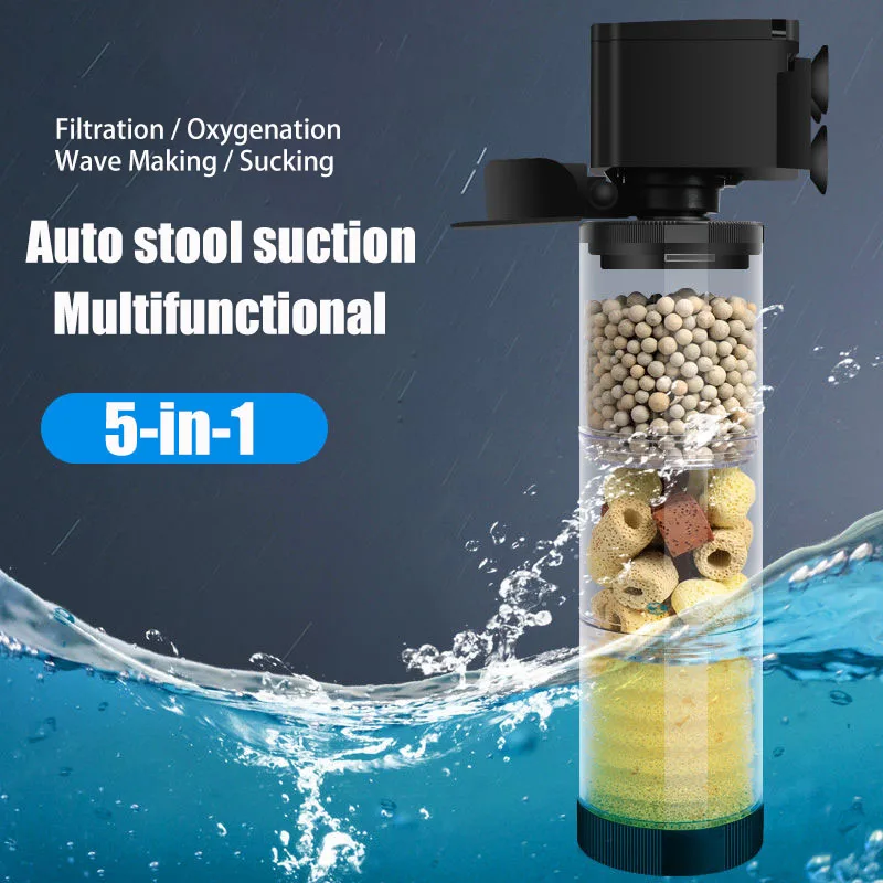 220V 50Hz Silent Filter สําหรั - Planted Aquarium Accessories บทวิจารณ์และราคา