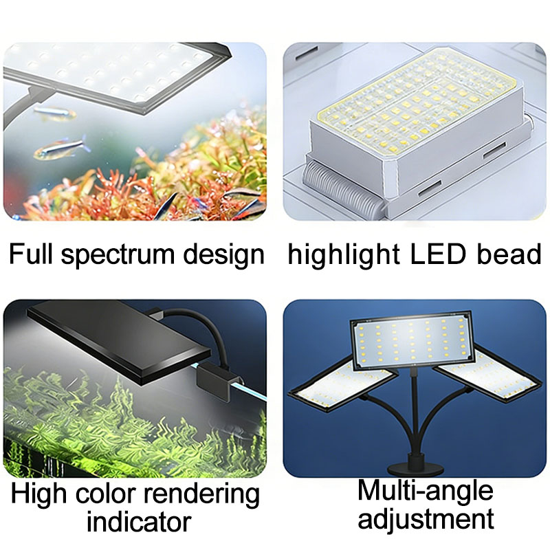 ไฟ LED สเปกตรัมเต็มสำหรับตู้ปล - Led Planted Tank Light บทวิจารณ์และราคา