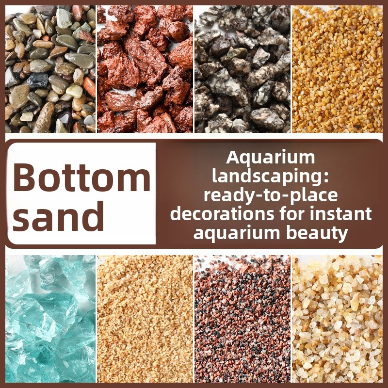 ทรายแก้วสีสำหรับตู้ปลา – กรวดต - Aquarium Sand White บทวิจารณ์และราคา