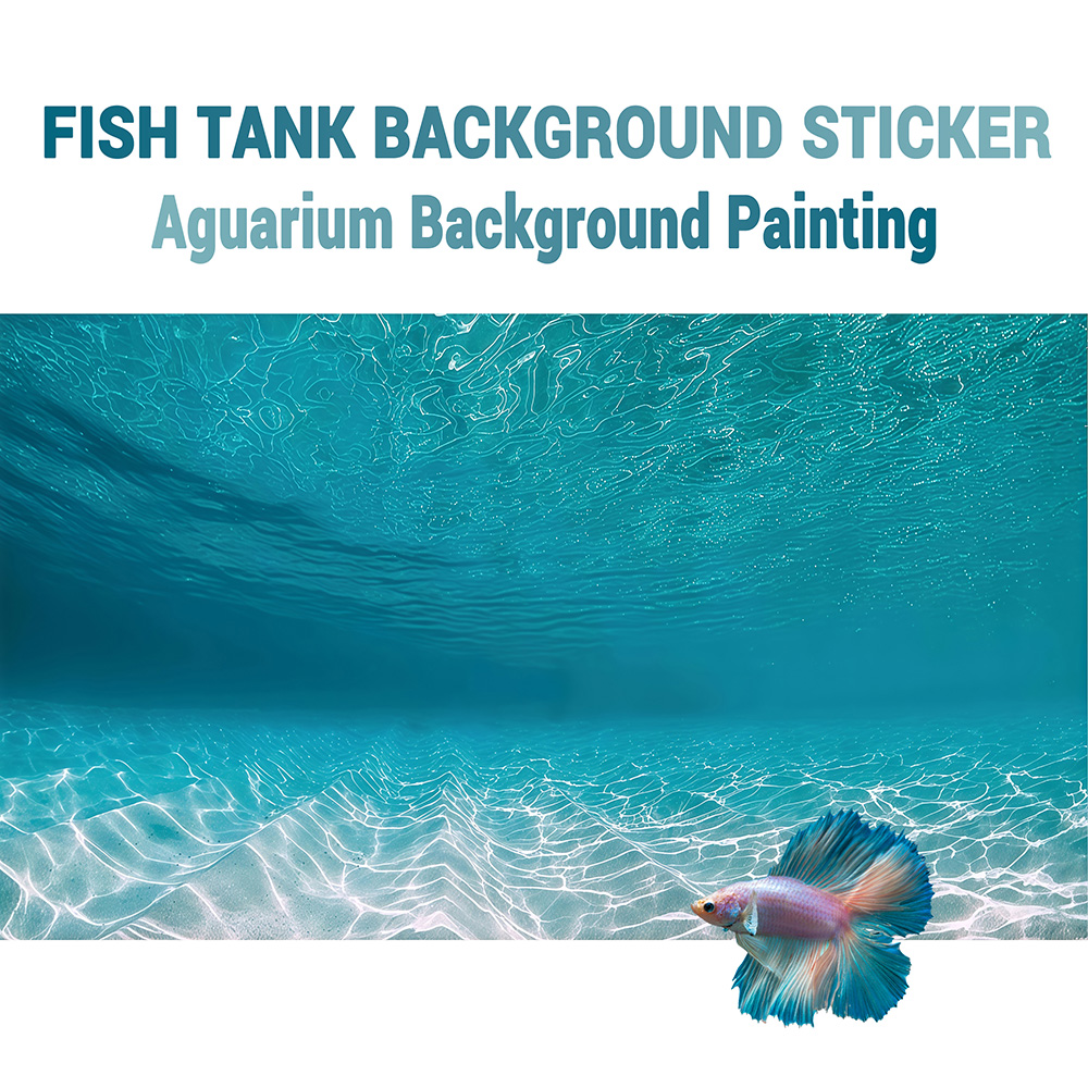 ทรายสีขาวสดใส ภาพวาดพื้นหลังตู - Aquarium Sand White บทวิจารณ์และราคา