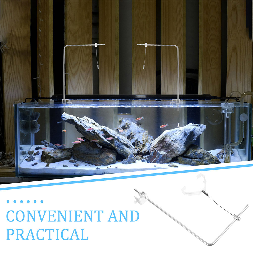 2 ชิ้นผู้ถือแสงตู้ปลาพร้อมคลิป - Aquarium For Planted Tank บทวิจารณ์และราคา
